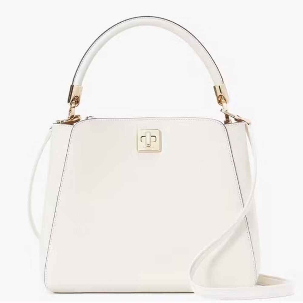 PHOEBE MEDIUM TOP HANDLE SATCHEL
Color: Meringue NWT